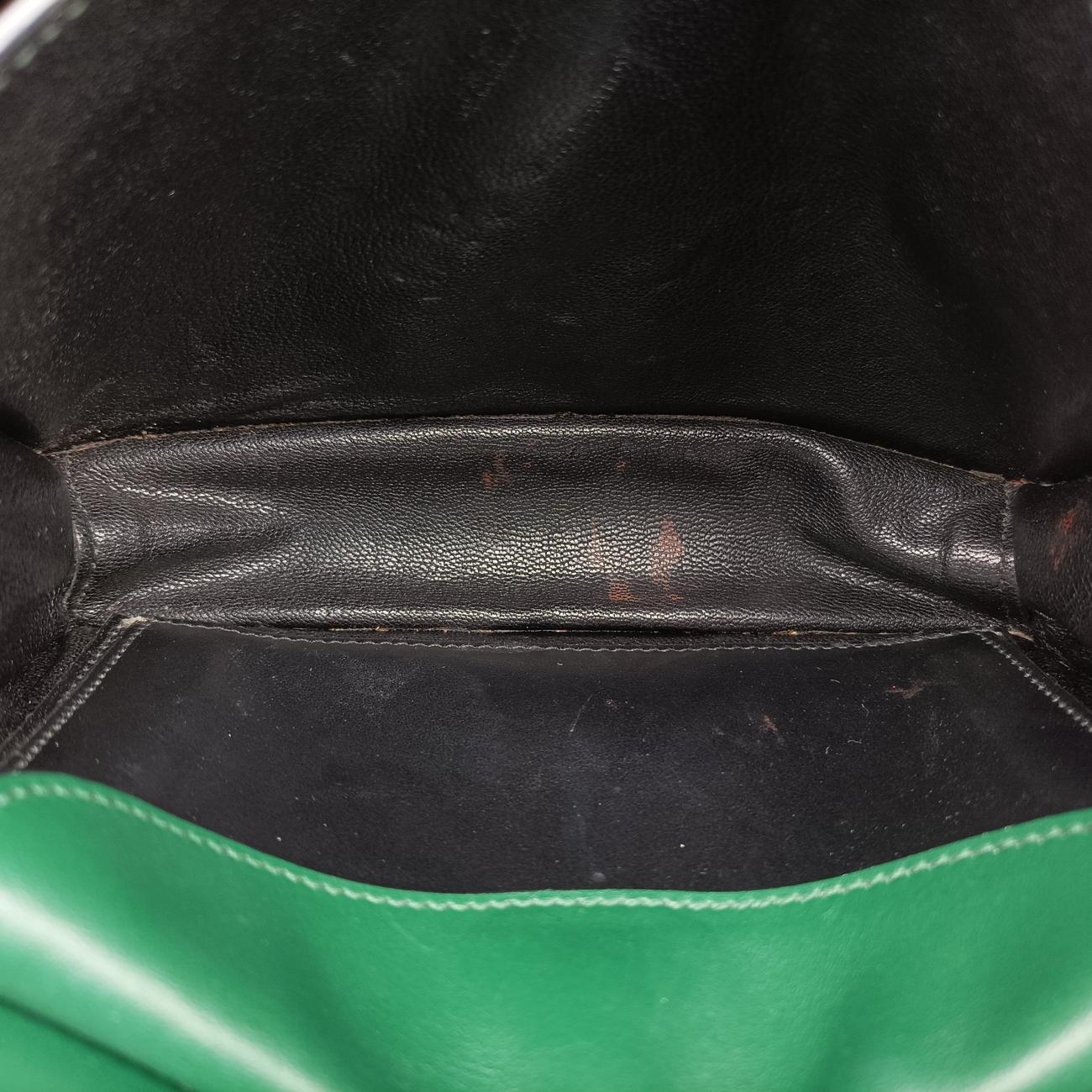 Cahier Green×Black Leather 25 B