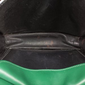 Cahier Green×Black Leather 25 B