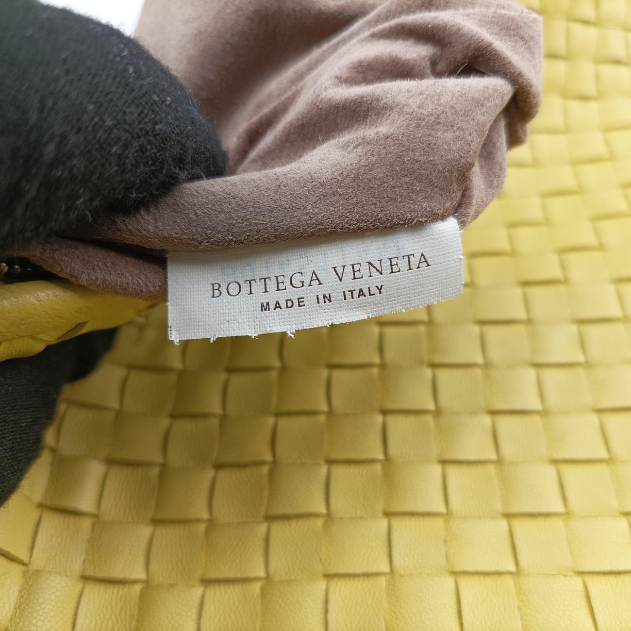 Intrecciato Yellow lambskin B01451144F