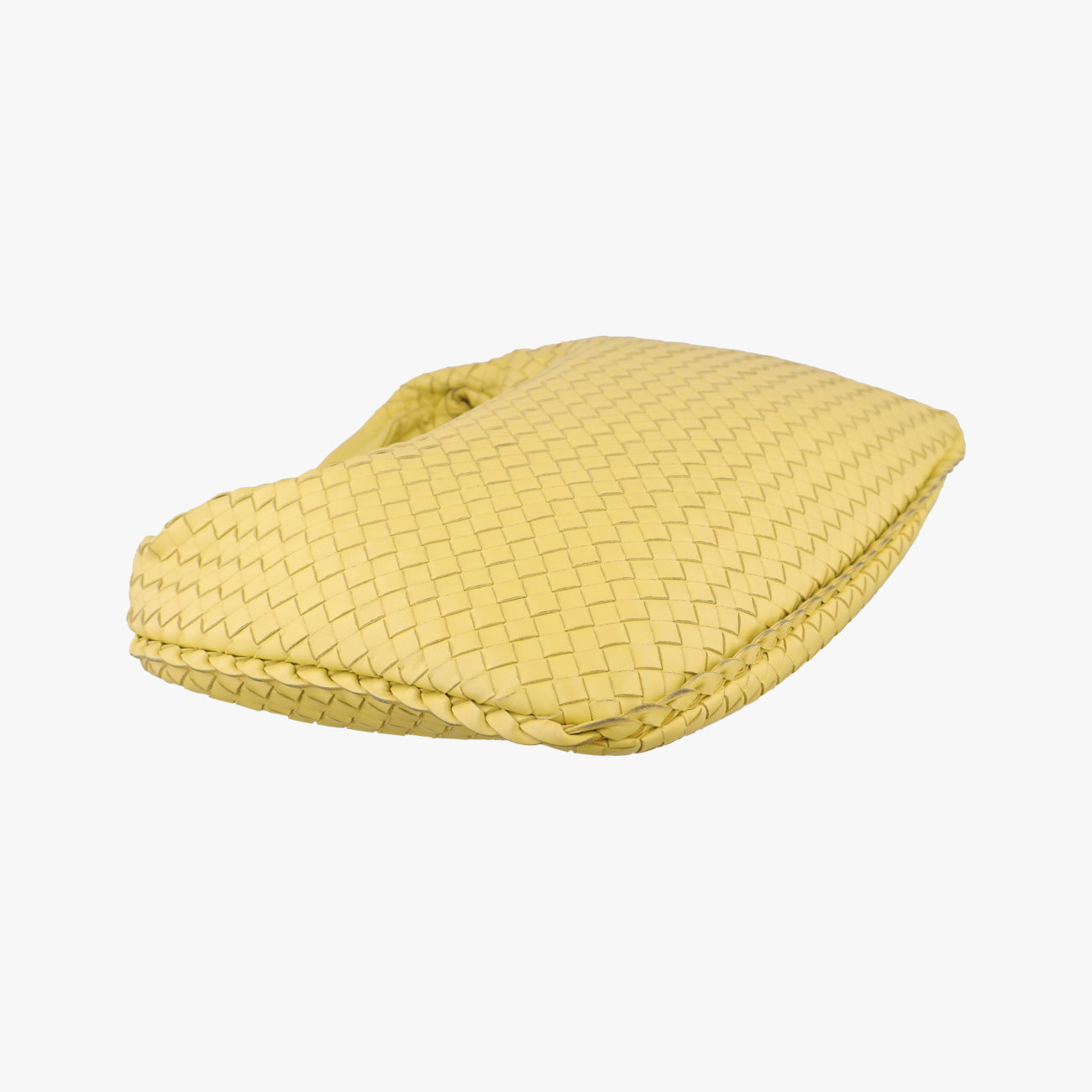 Intrecciato Yellow lambskin B01451144F