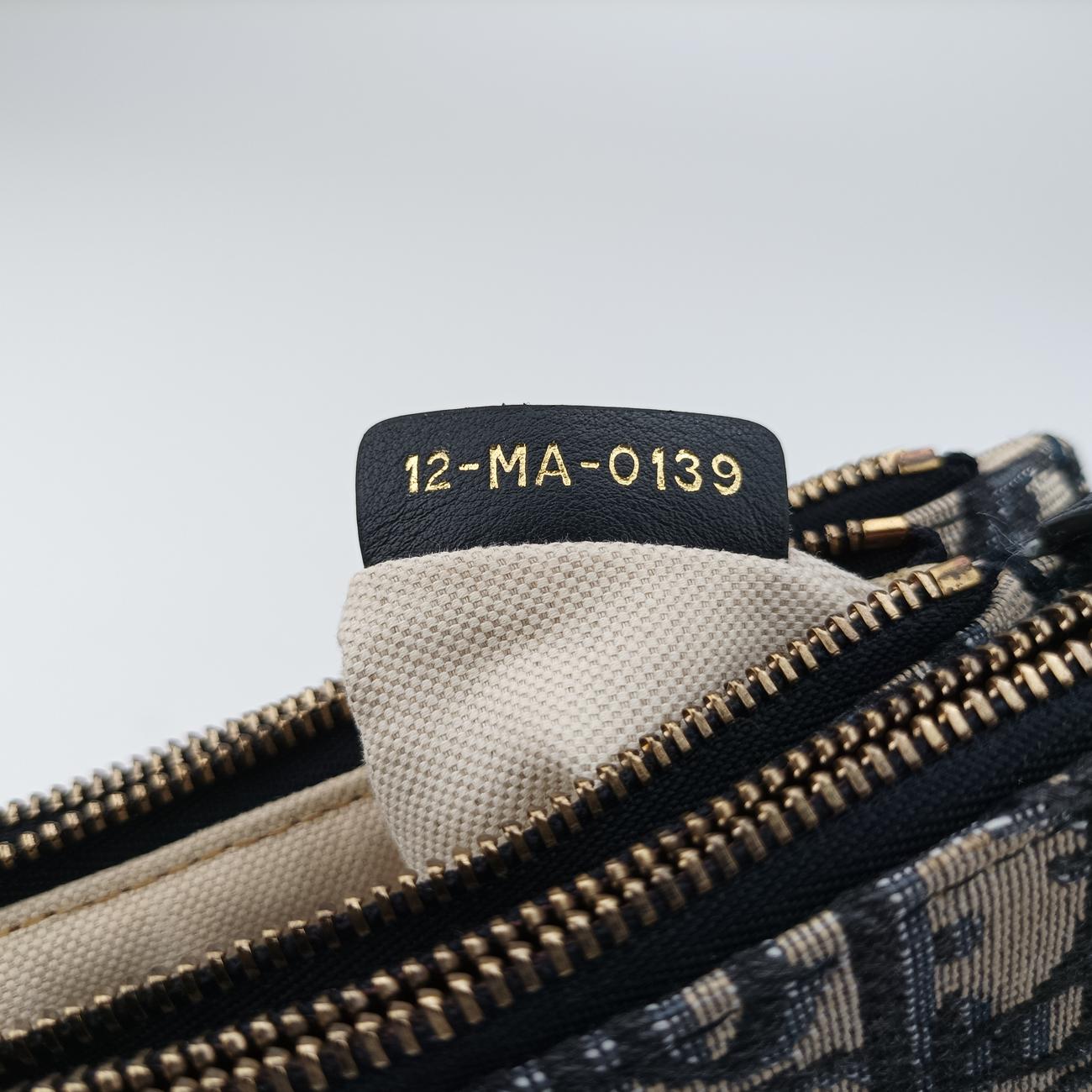 Saddle Navy×Gray Jacquard 12-MA-0139