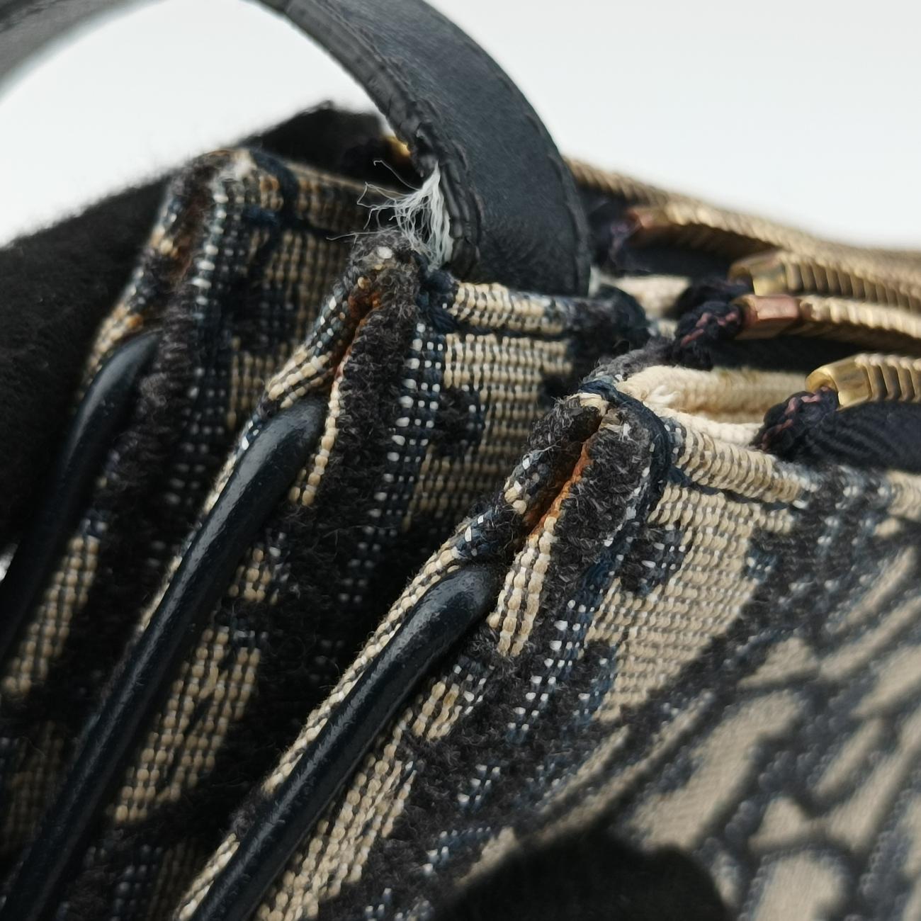 Saddle Navy×Gray Jacquard 12-MA-0139