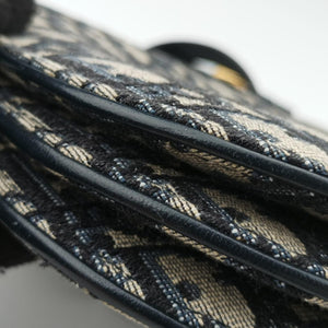 Saddle Navy×Gray Jacquard 12-MA-0139