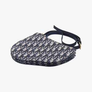 Saddle Navy×Gray Jacquard 12-MA-0139