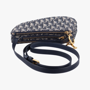 Saddle Navy×Gray Jacquard 12-MA-0139
