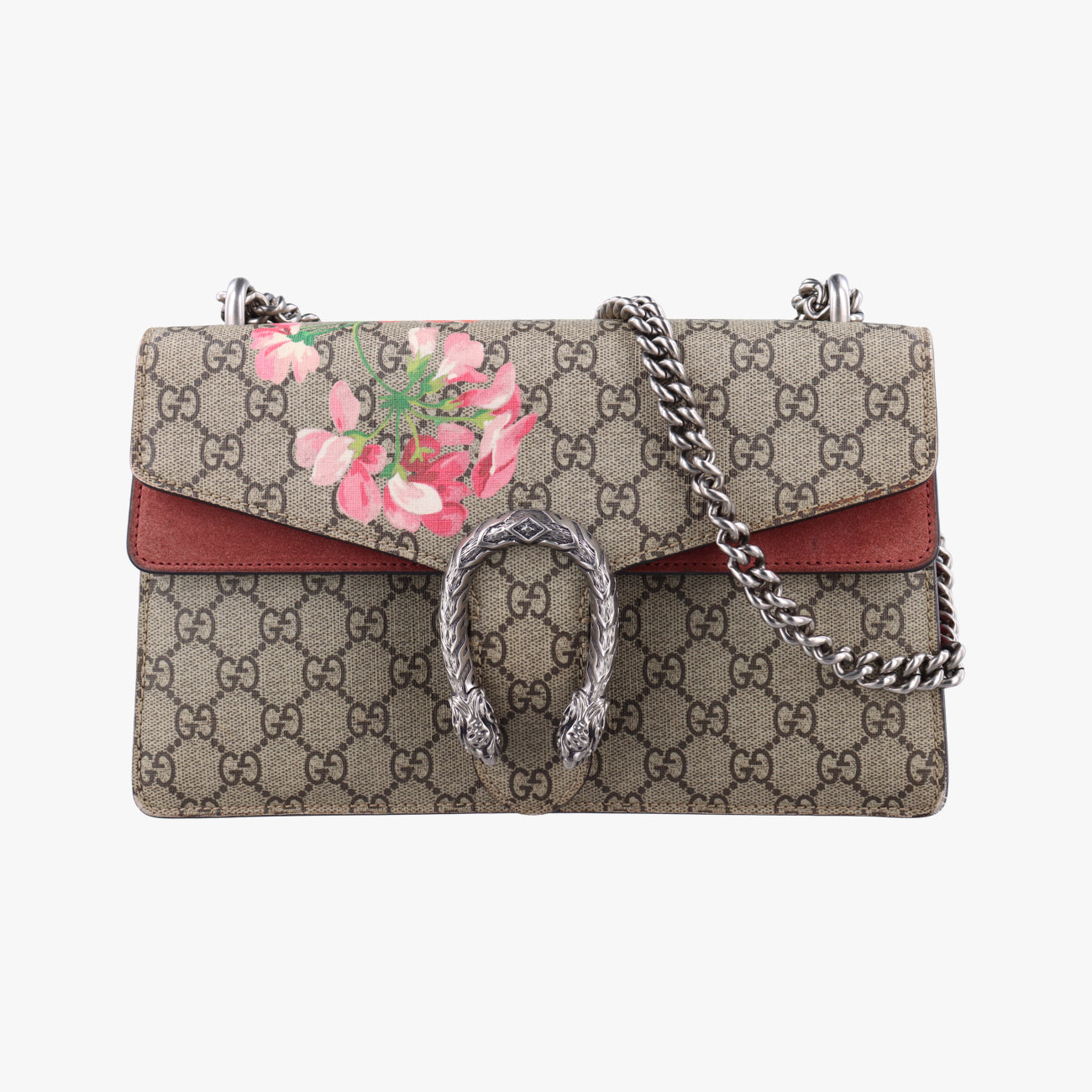 Dionysus Beige×Red×multicolor PVC coated canvas I023235583
