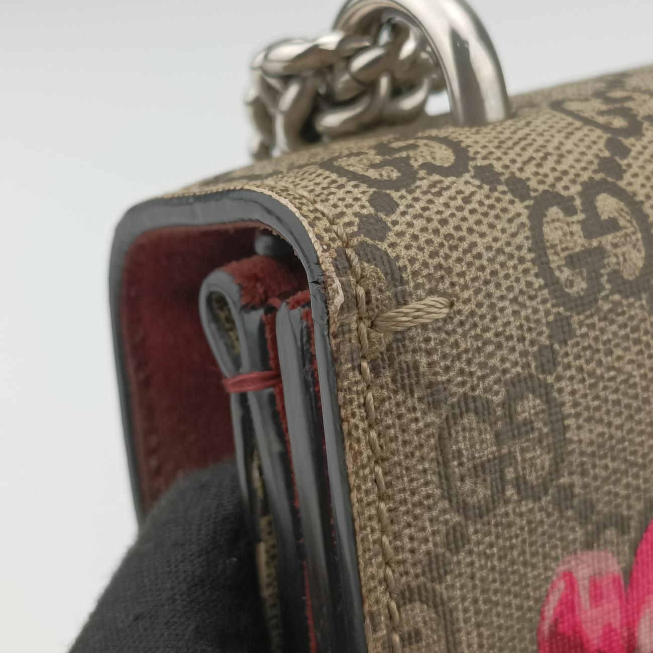Dionysus Beige×Red×multicolor PVC coated canvas I023235583
