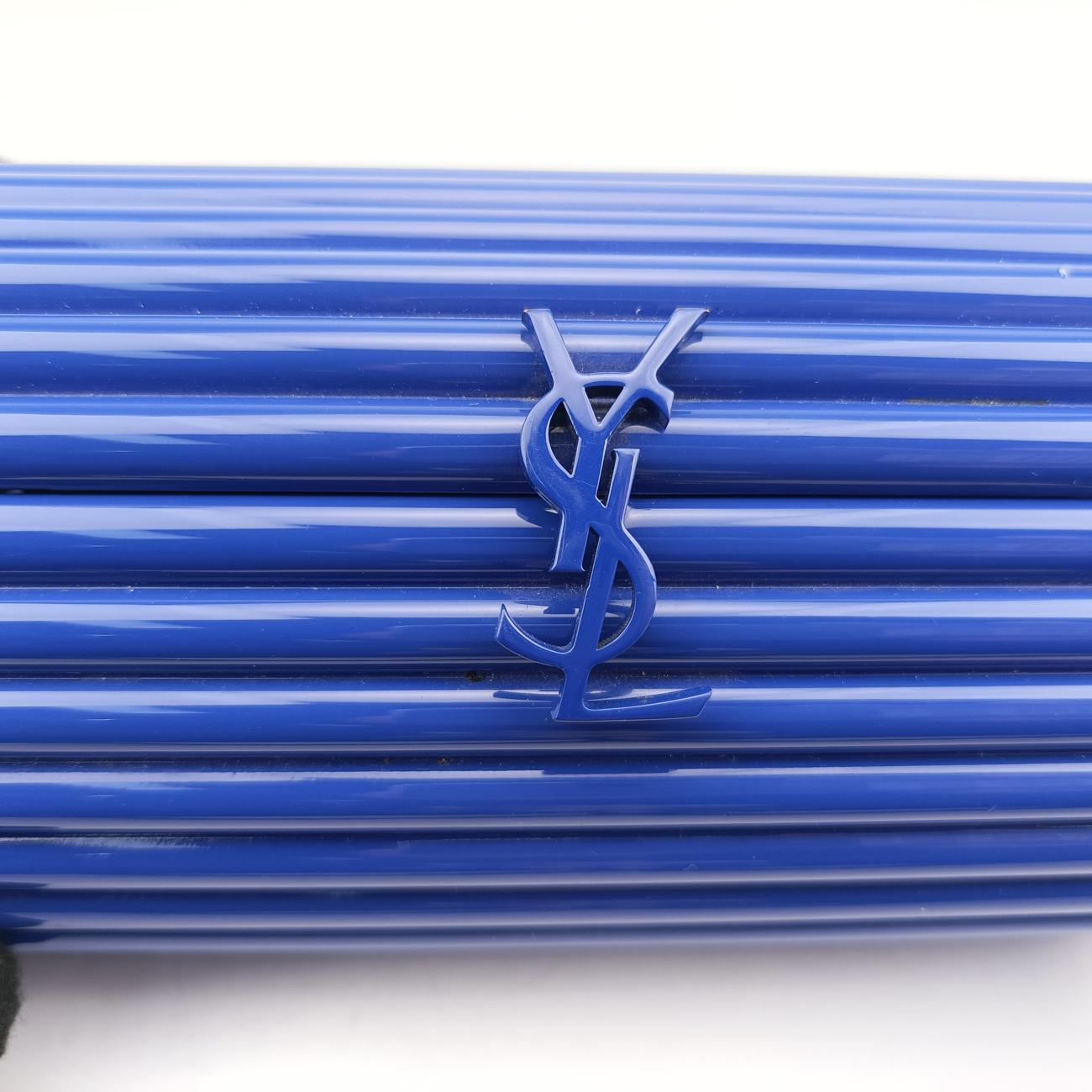 Fringe Monogram Opium Box Blue Plexiglass ART418593.0917