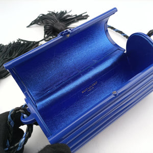 Fringe Monogram Opium Box Blue Plexiglass ART418593.0917