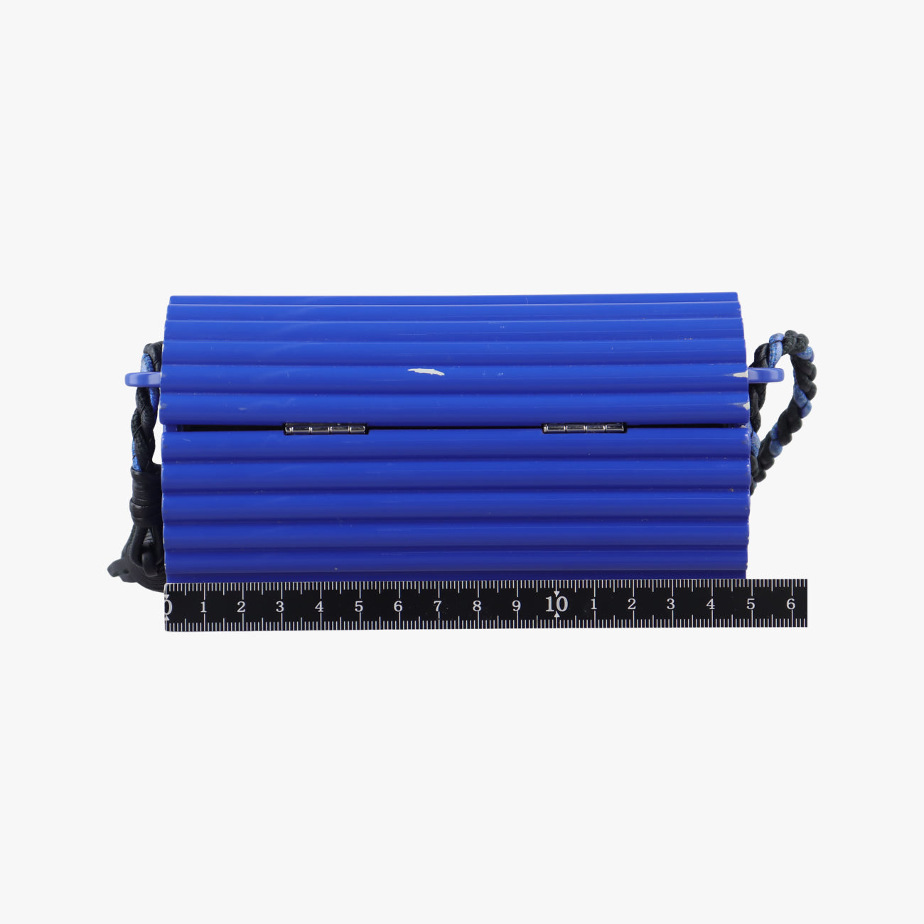 Fringe Monogram Opium Box Blue Plexiglass ART418593.0917