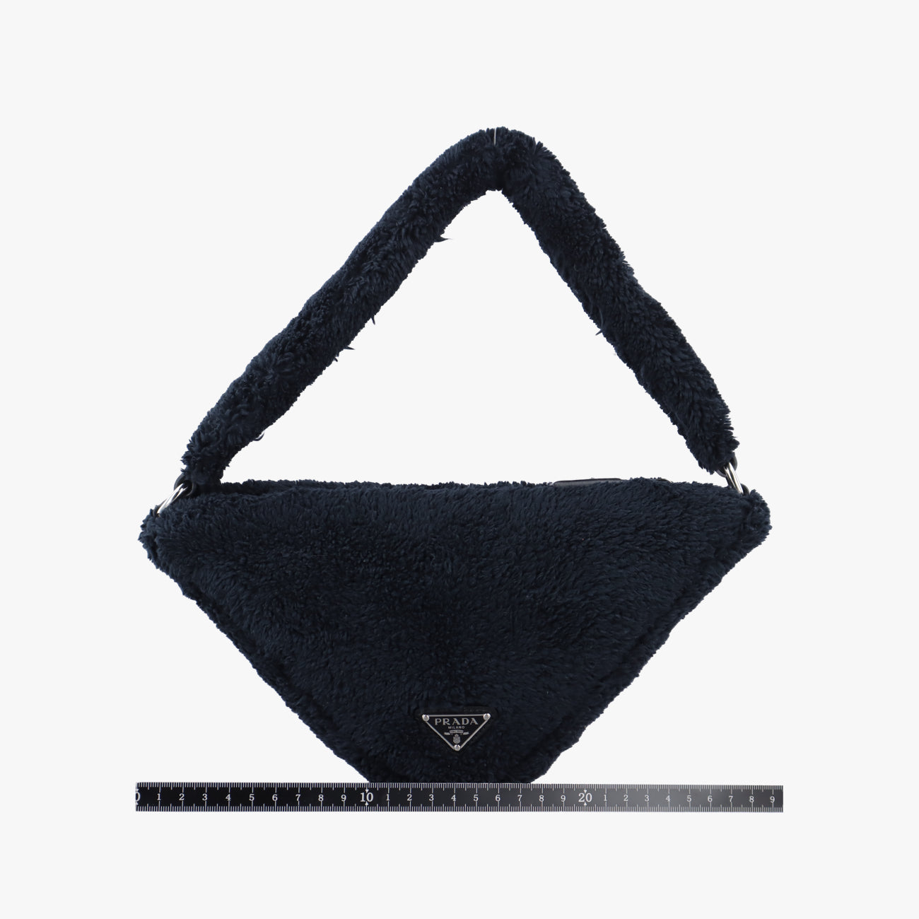 Triangle Terry Black Pile 31/Z