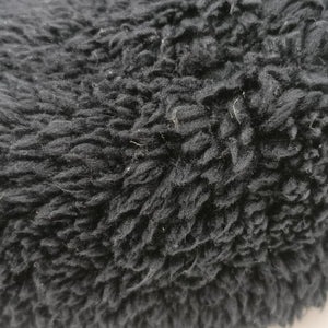 Triangle Terry Black Pile 31/Z