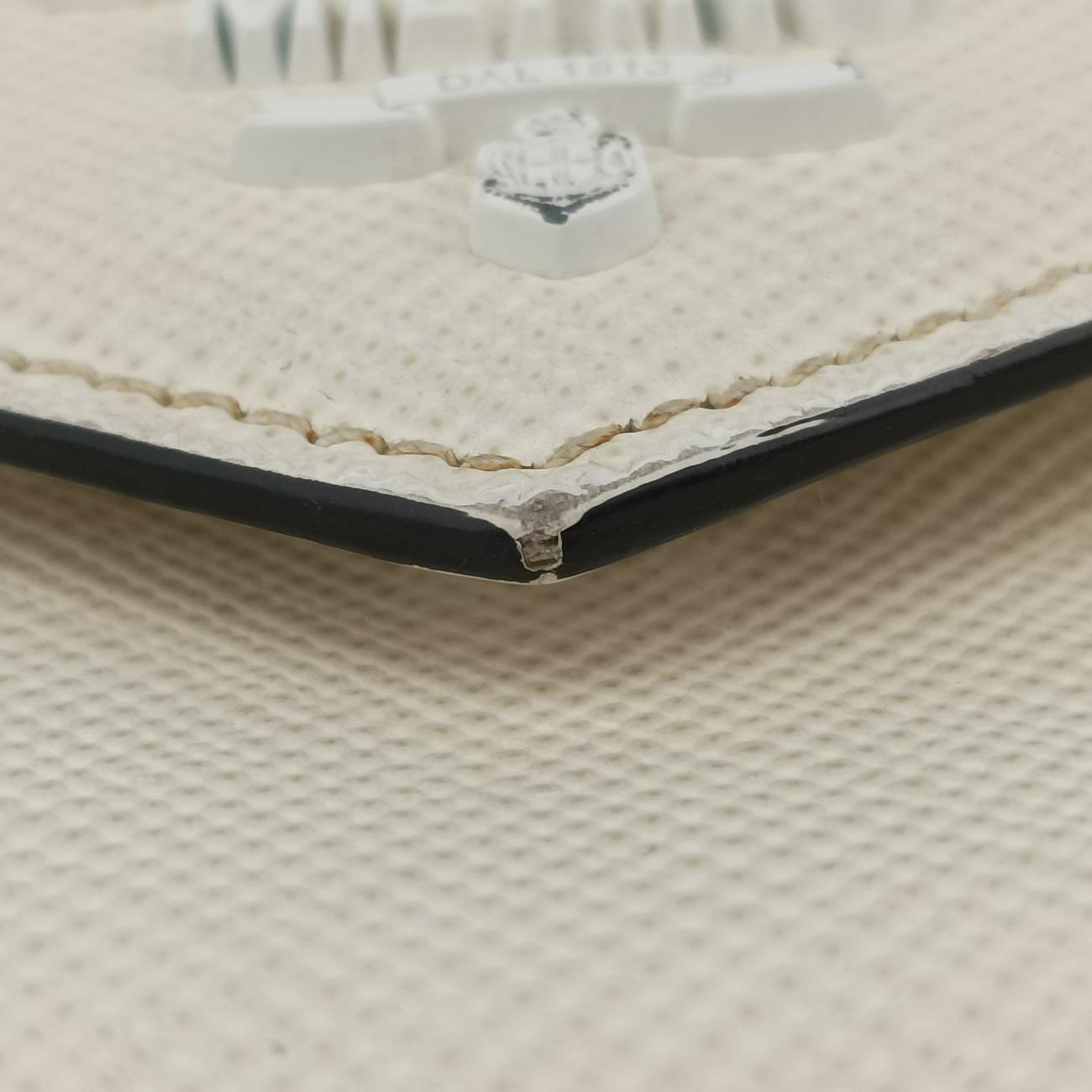 Monochrome Robot White SAFFIANO Leather 7/D