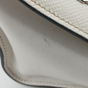 Monochrome Robot White SAFFIANO Leather 7/D