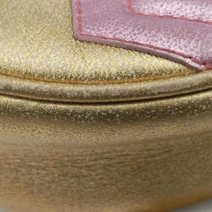 GG Marmont Pink × Gold Leather F027277039
