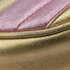 GG Marmont Pink × Gold Leather F027277039