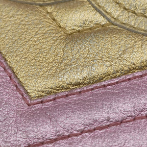 GG Marmont Pink × Gold Leather F027277039