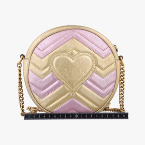 GG Marmont Pink × Gold Leather F027277039