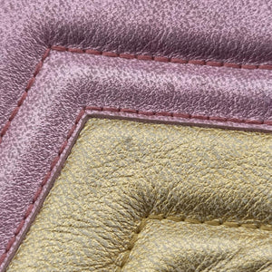 GG Marmont Pink × Gold Leather F027277039