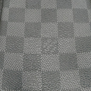 Porte Documents Voyage Noir Damier Graphite RI4123