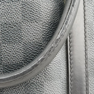 Porte Documents Voyage Noir Damier Graphite RI4123