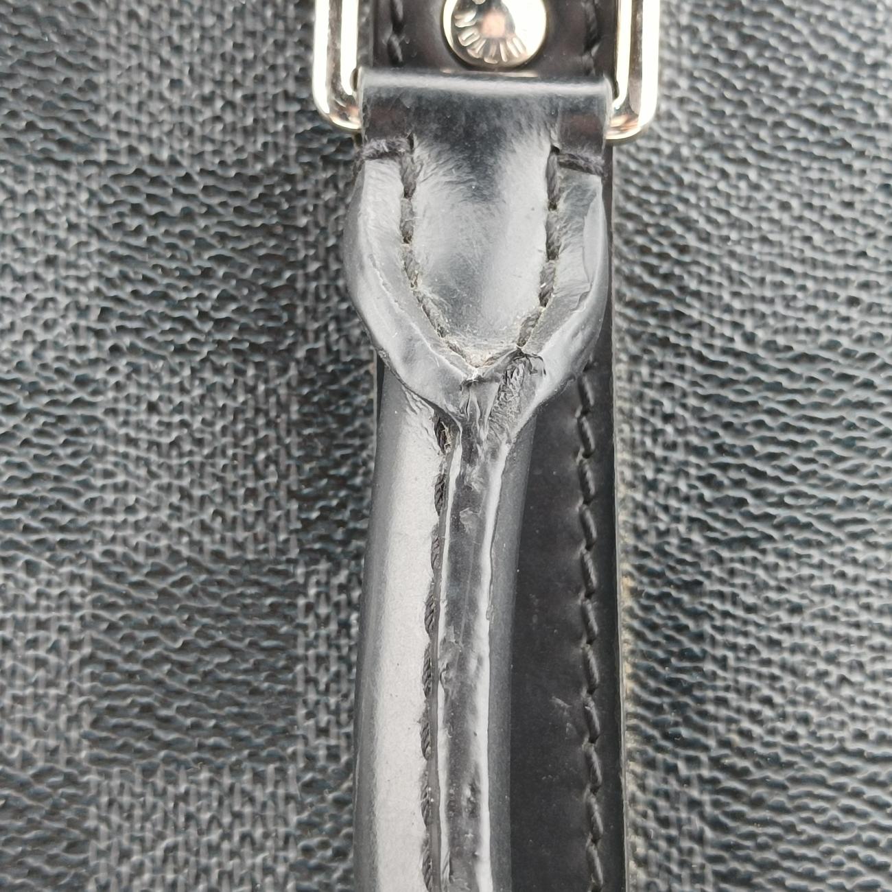Porte Documents Voyage Noir Damier Graphite RI4123