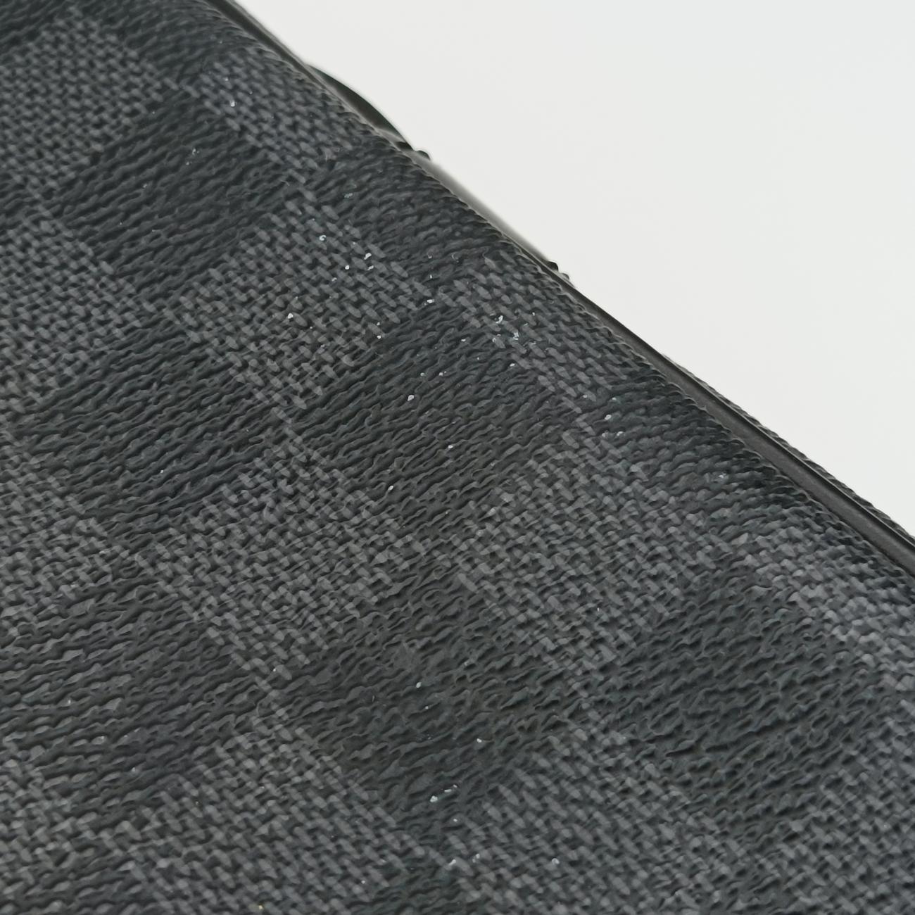 Porte Documents Voyage Noir Damier Graphite RI4123