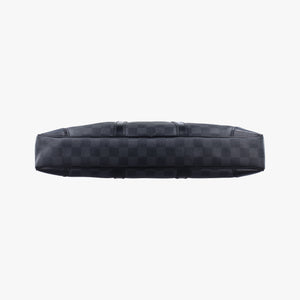 Porte Documents Voyage Noir Damier Graphite RI4123