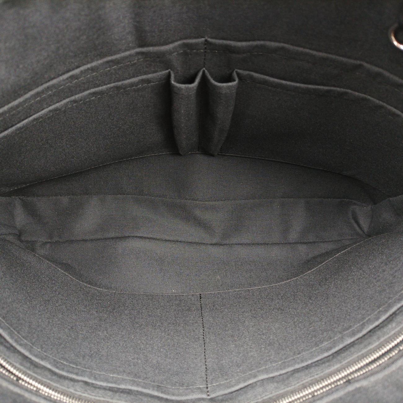 Porte Documents Voyage Noir Damier Graphite RI4123
