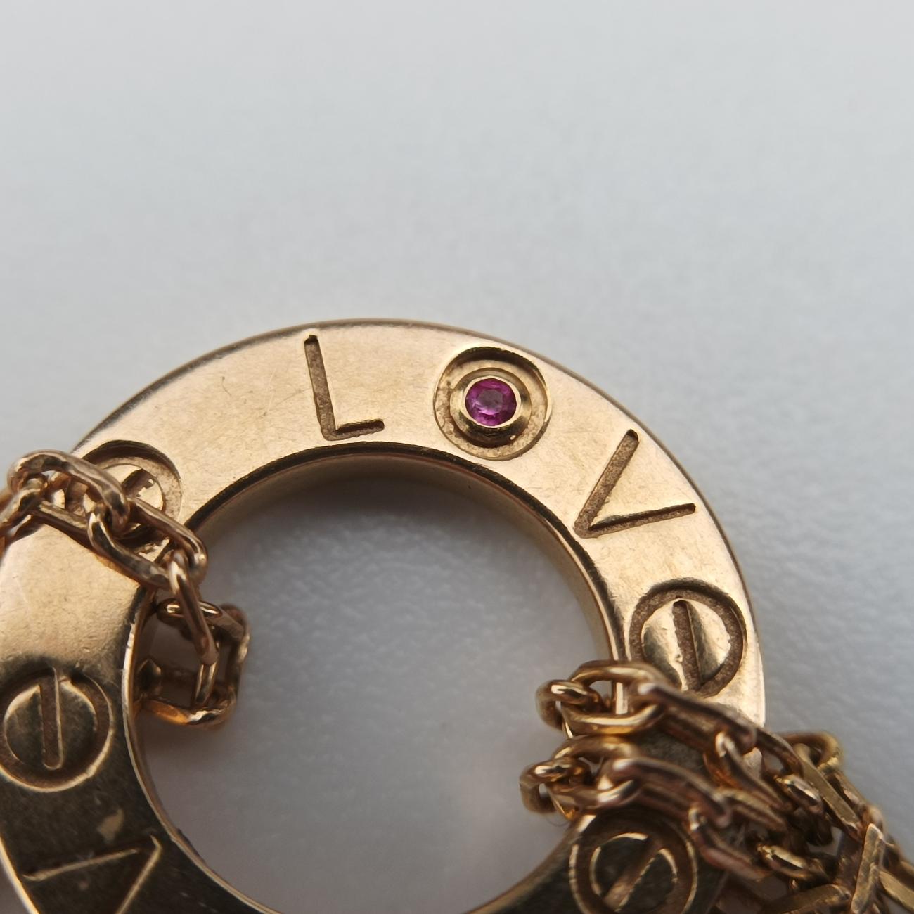 Love Circle DIAMONDS Golden AU750 PZ0161