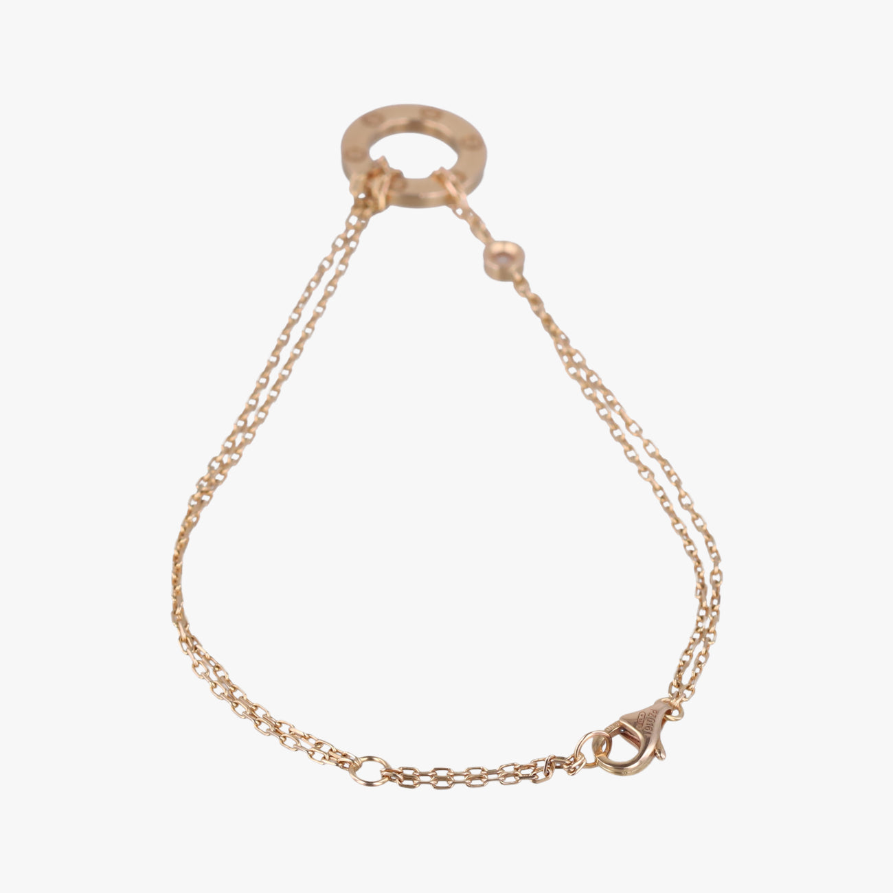Love Circle DIAMONDS Golden AU750 PZ0161