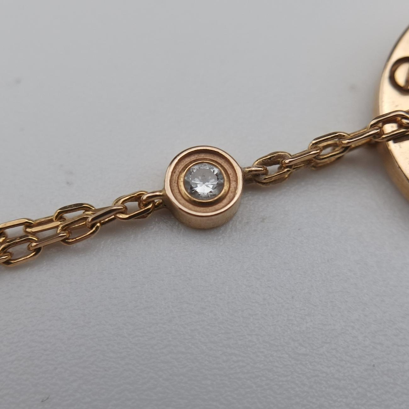 Love Circle DIAMONDS Golden AU750 PZ0161