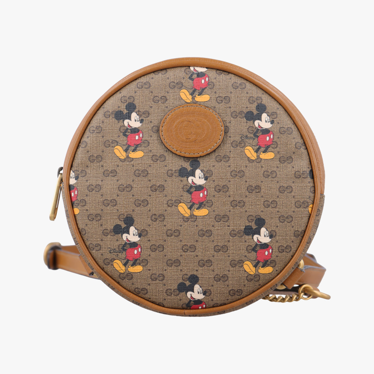 DISNEY Collaboration Mickey Mouse Beige×Multicolour PVC coated canvas