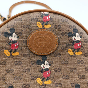 DISNEY Collaboration Mickey Mouse Beige×Multicolour PVC coated canvas