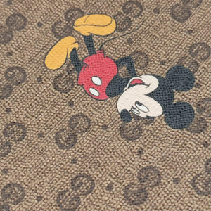 DISNEY Collaboration Mickey Mouse Beige×Multicolour PVC coated canvas