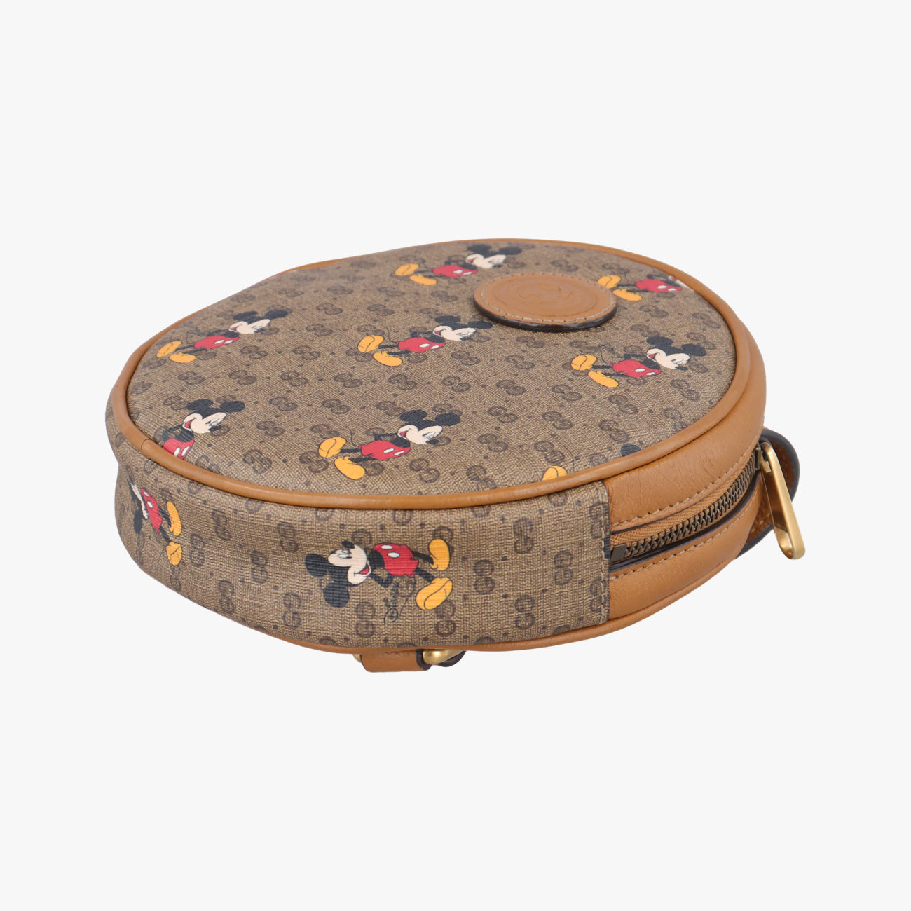 DISNEY Collaboration Mickey Mouse Beige×Multicolour PVC coated canvas