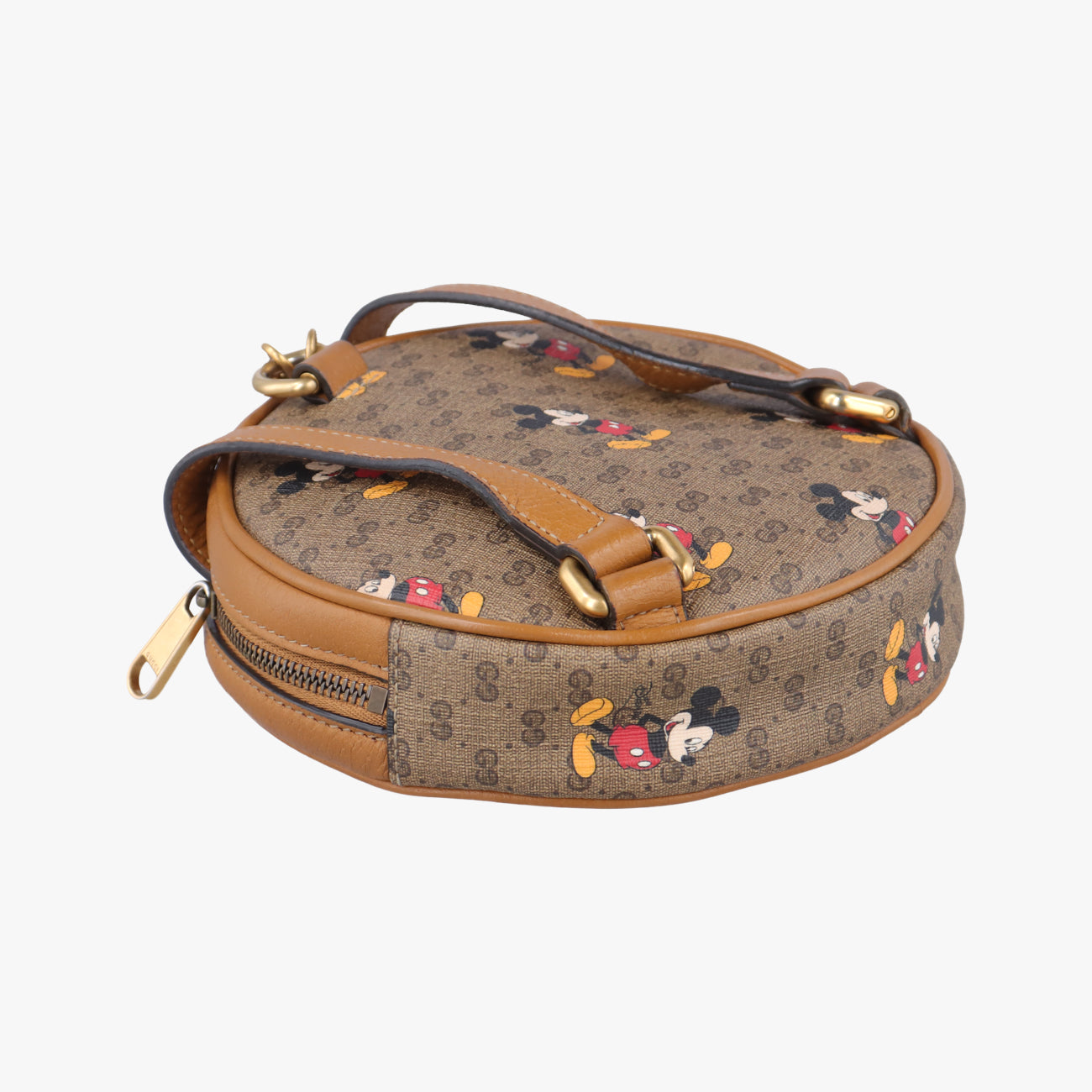 DISNEY Collaboration Mickey Mouse Beige×Multicolour PVC coated canvas
