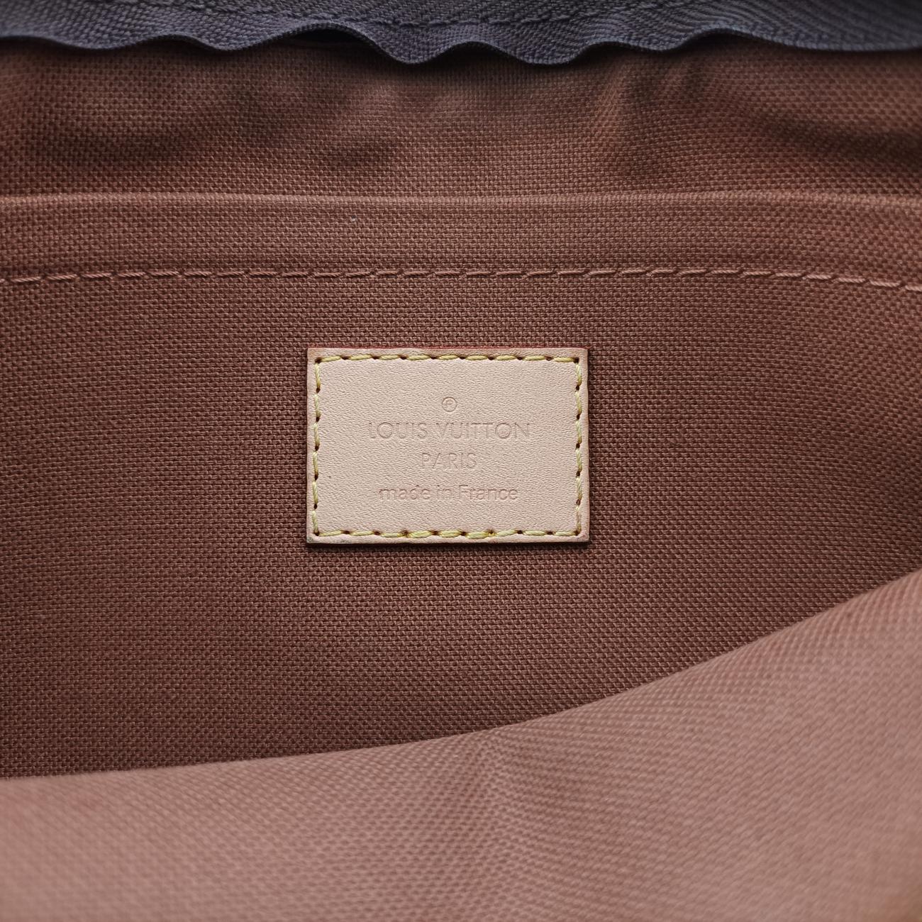 MULTI POCHETTE ACCESSOIRES MARRON×ROSE CLAIRE Monogram Canvas SR4149 SR0220 SR4230