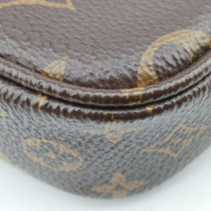 MULTI POCHETTE ACCESSOIRES MARRON×ROSE CLAIRE Monogram Canvas SR4149 SR0220 SR4230