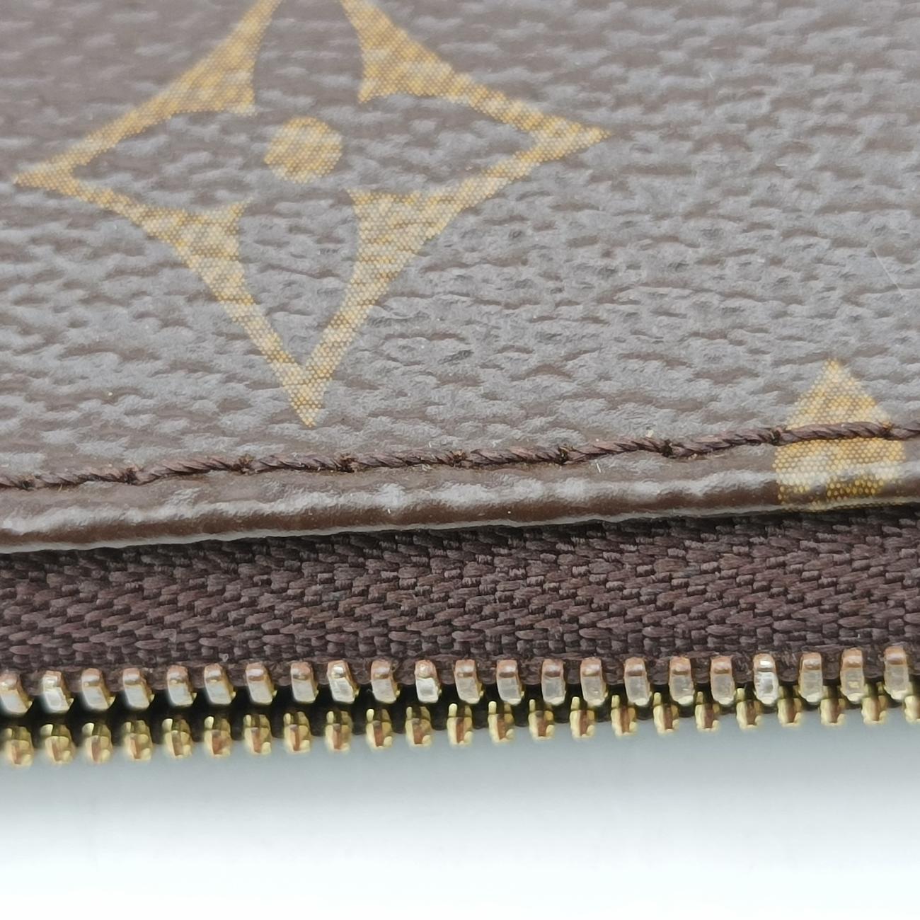 MULTI POCHETTE ACCESSOIRES MARRON×ROSE CLAIRE Monogram Canvas SR4149 SR0220 SR4230