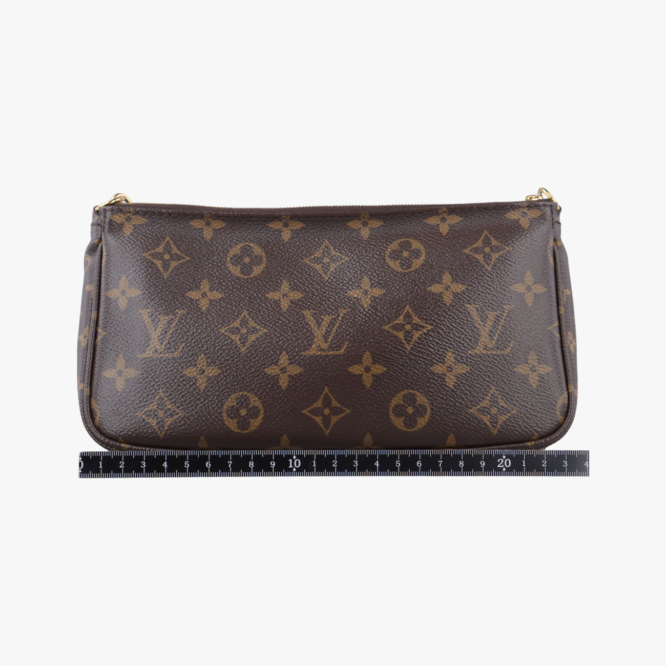 MULTI POCHETTE ACCESSOIRES MARRON×ROSE CLAIRE Monogram Canvas SR4149 SR0220 SR4230