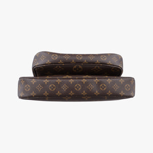 MULTI POCHETTE ACCESSOIRES MARRON×ROSE CLAIRE Monogram Canvas SR4149 SR0220 SR4230