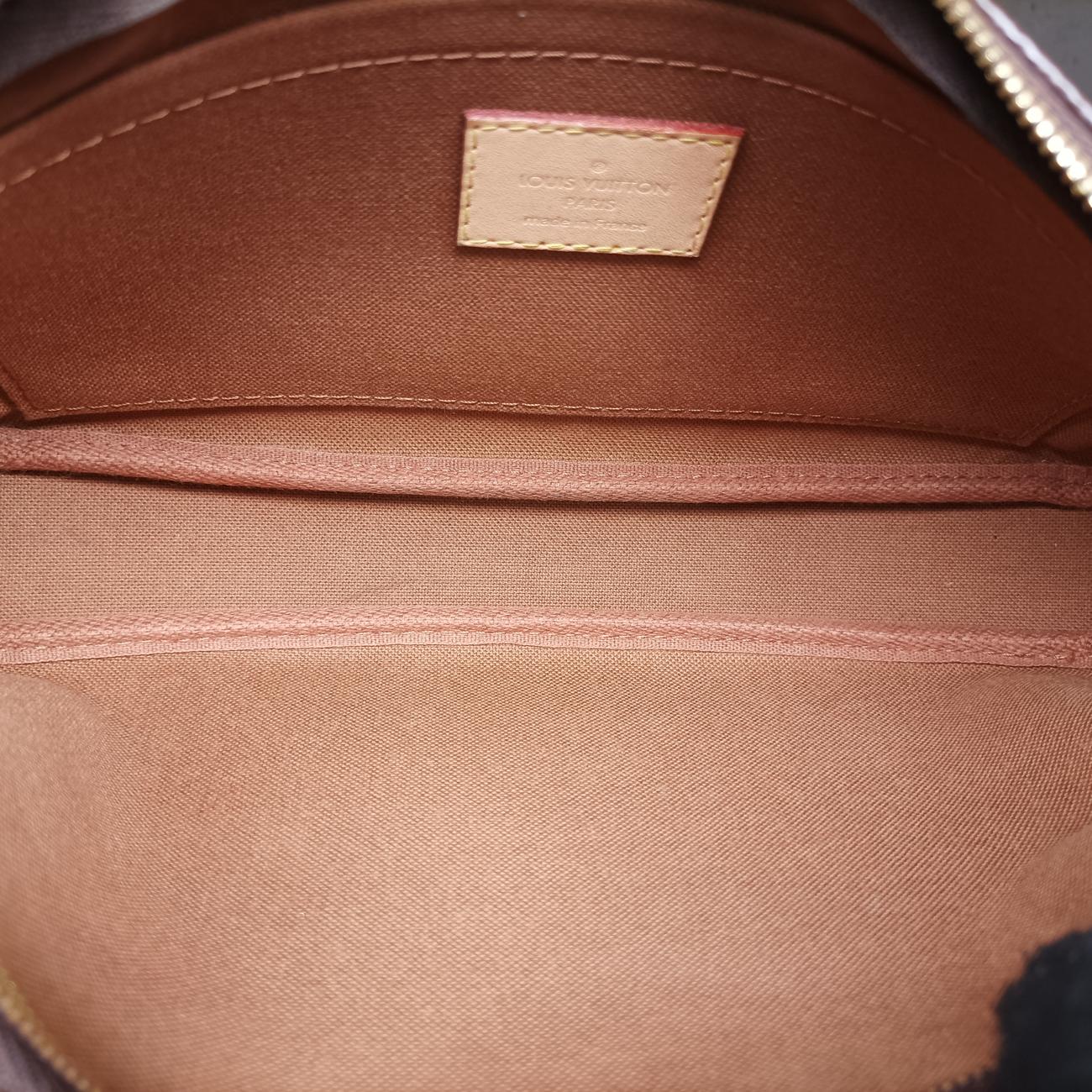 MULTI POCHETTE ACCESSOIRES MARRON×ROSE CLAIRE Monogram Canvas SR4149 SR0220 SR4230