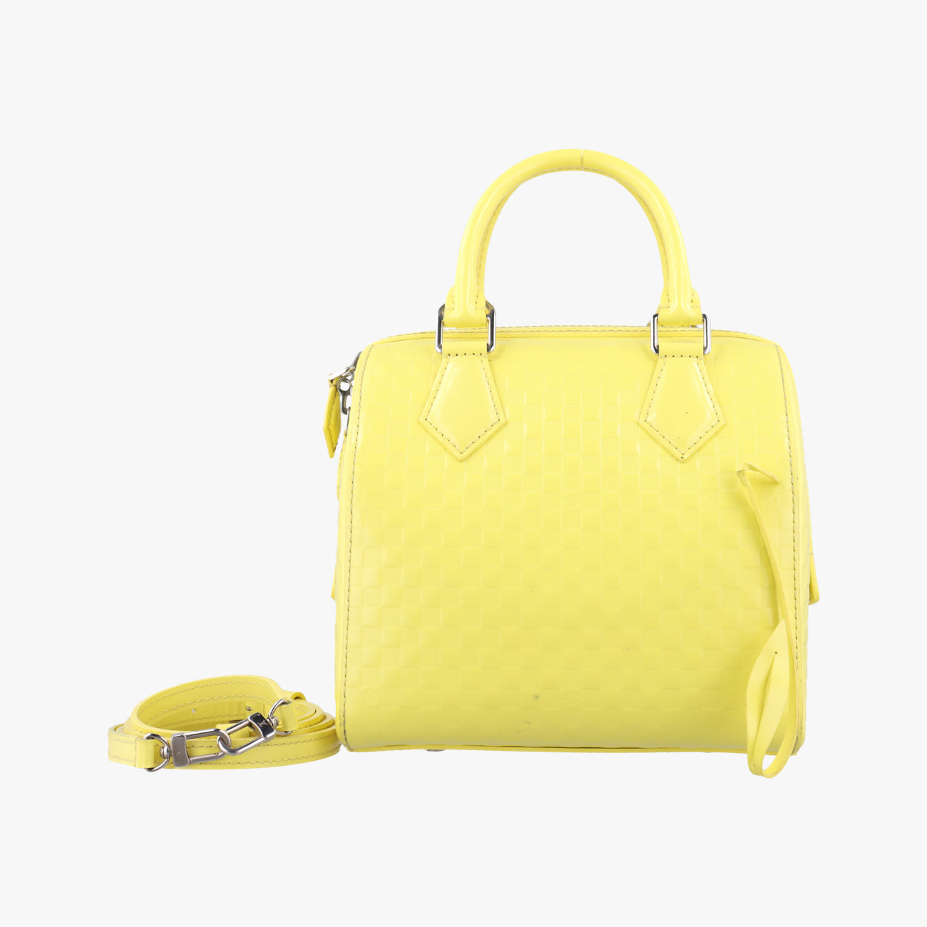 SPEEDY CUBE PM JAUNE Damier Facets FL0153