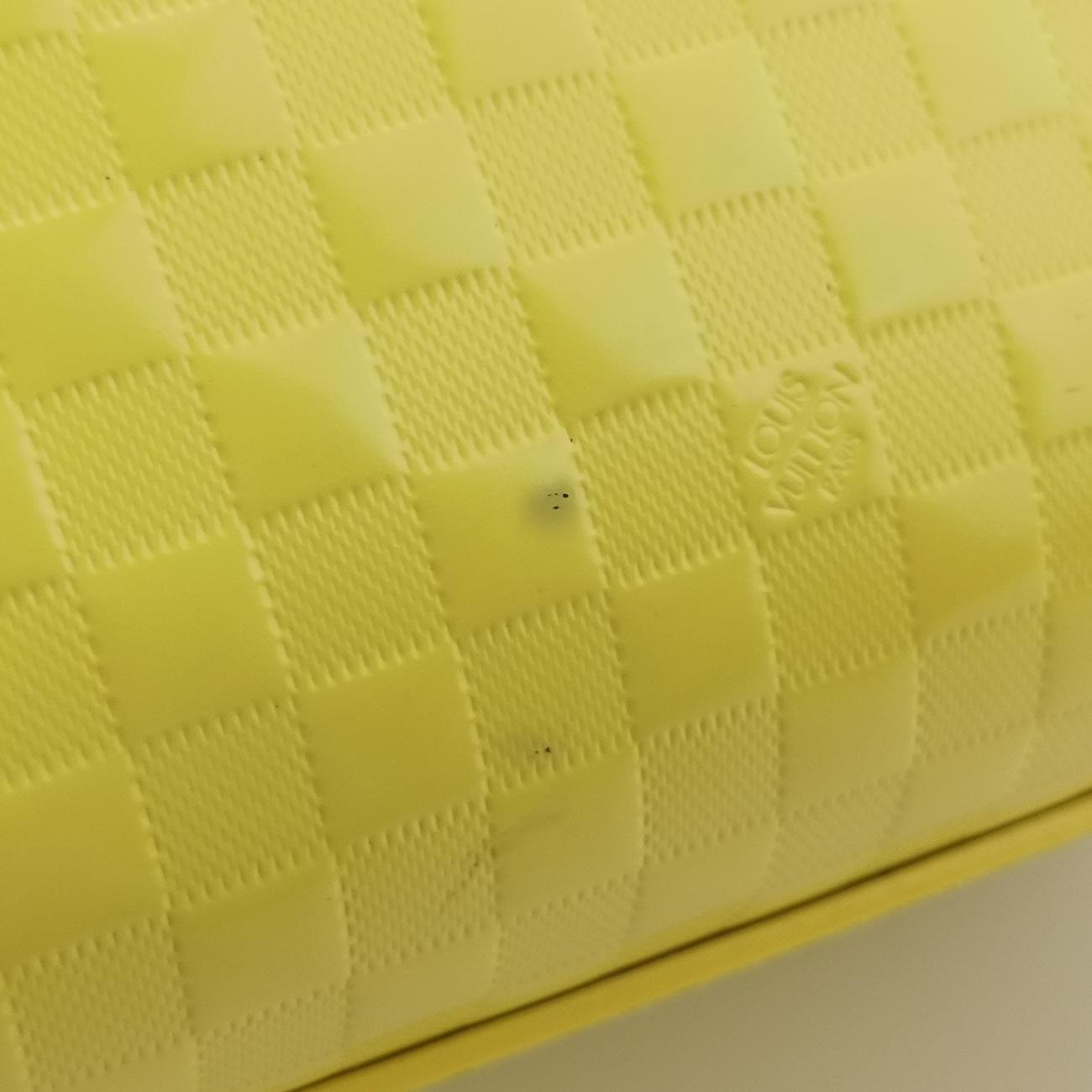 SPEEDY CUBE PM JAUNE Damier Facets FL0153