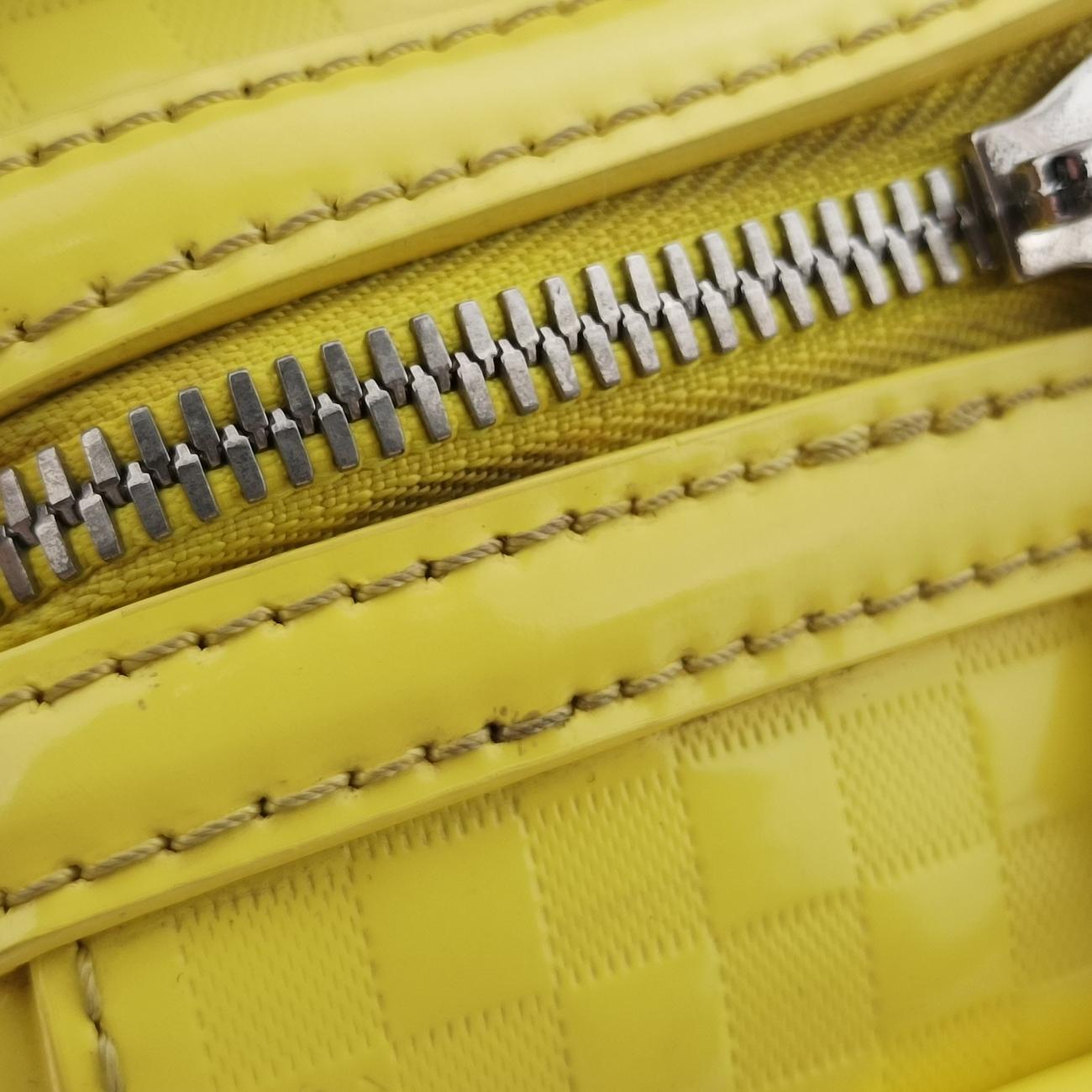 SPEEDY CUBE PM JAUNE Damier Facets FL0153