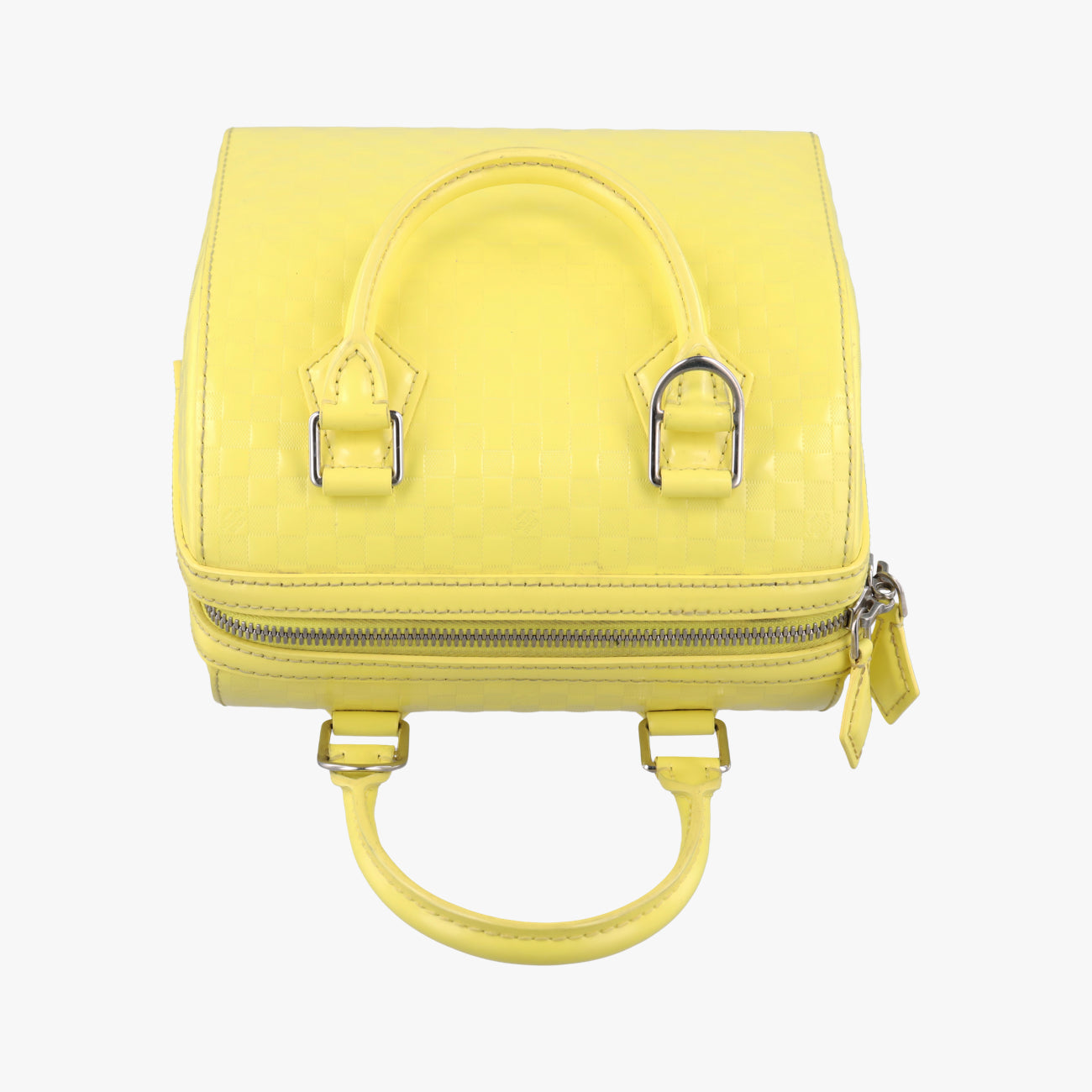 SPEEDY CUBE PM JAUNE Damier Facets FL0153