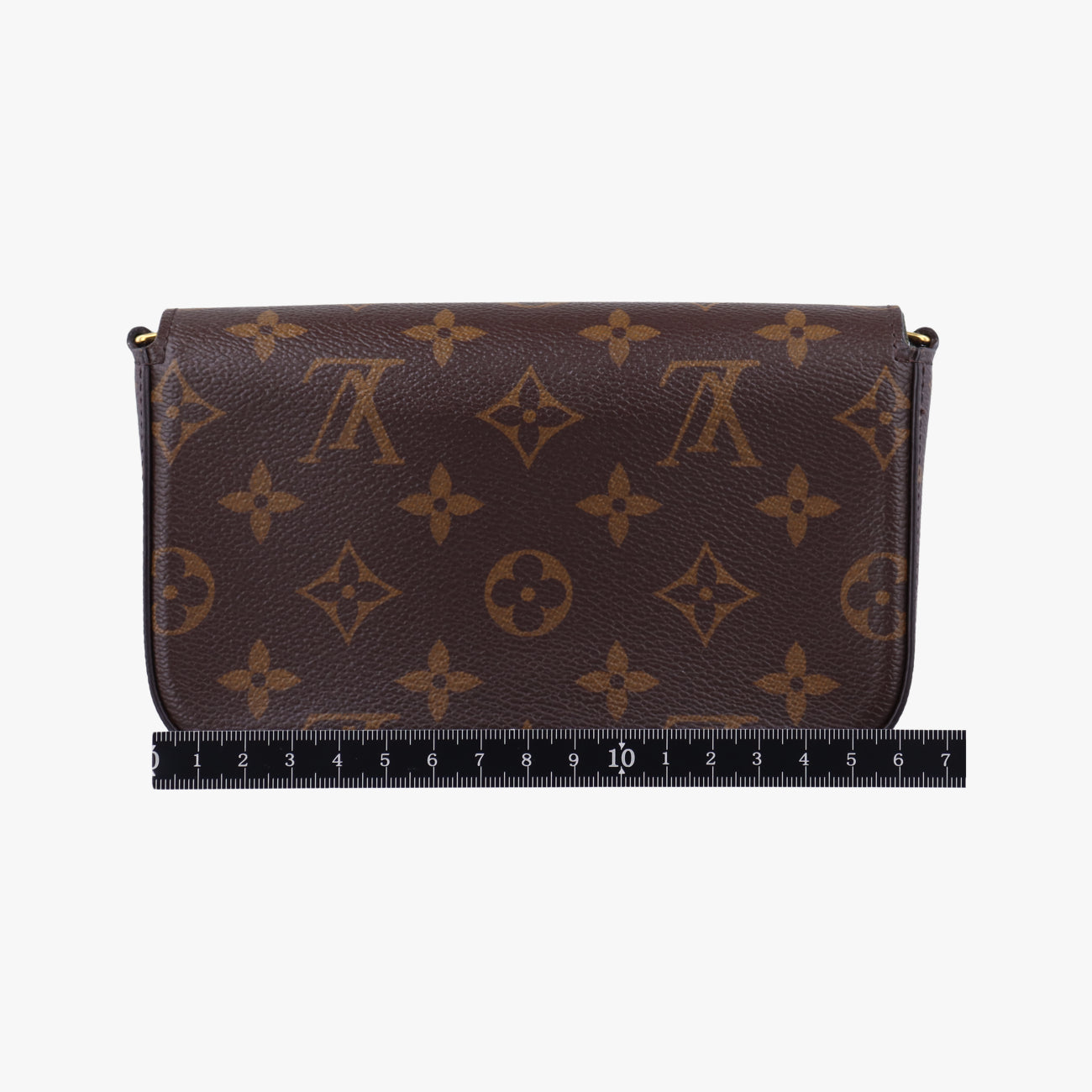 Multi Pochette FéLICIE Brown×Beige Monogram Canvas ICチップ