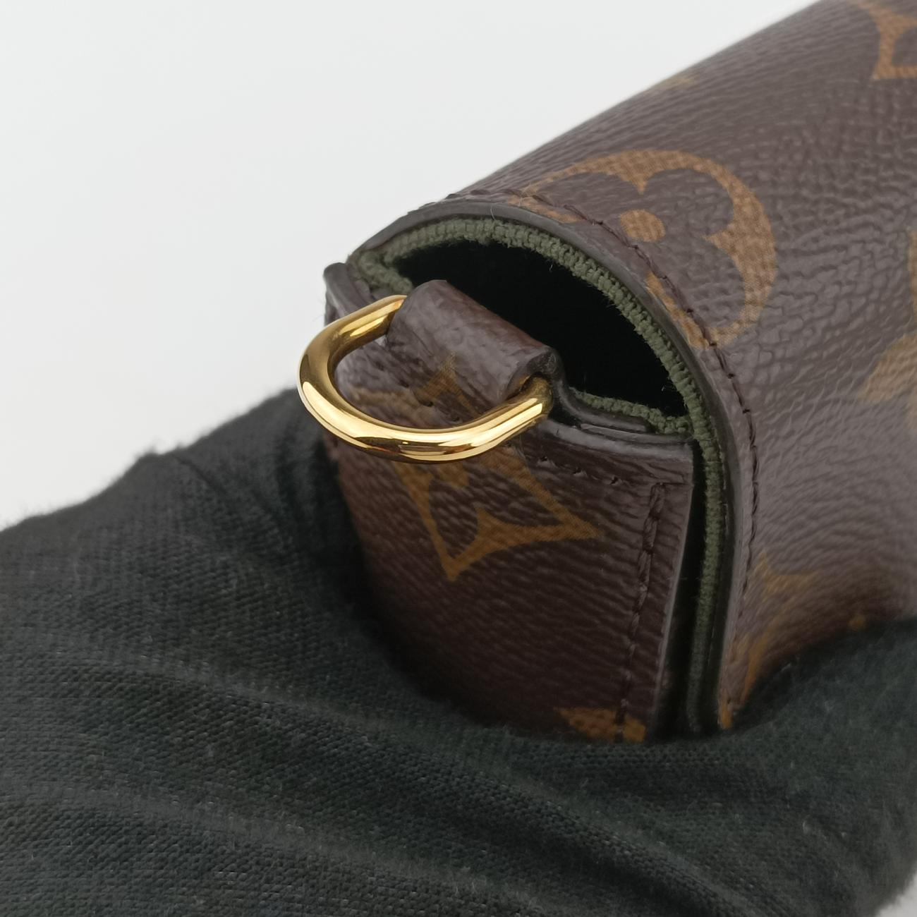 Multi Pochette FéLICIE Brown×Beige Monogram Canvas ICチップ