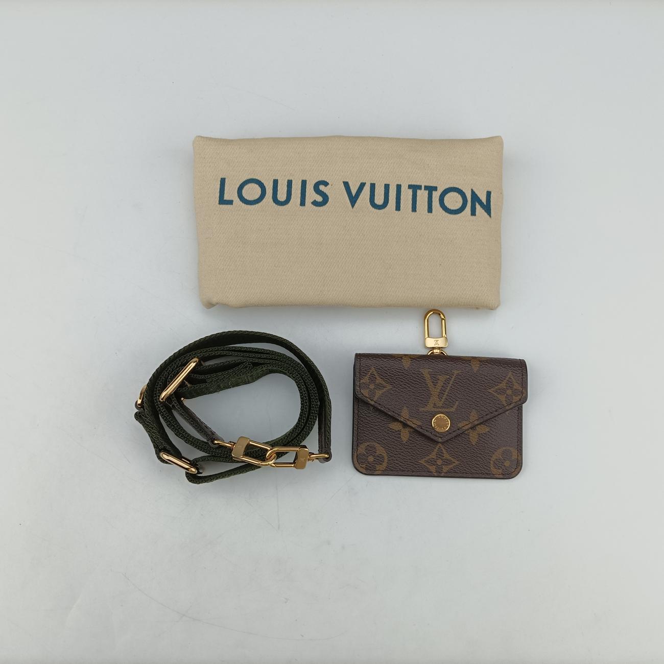 Multi Pochette FéLICIE Brown×Beige Monogram Canvas ICチップ